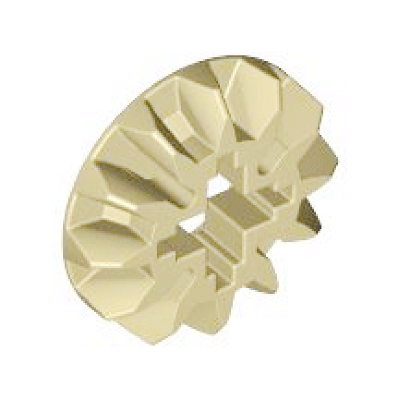 Technic, Tandwiel 12 tanden, schuine rand Tan